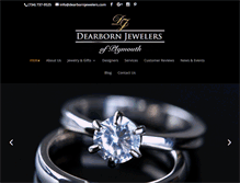Tablet Screenshot of dearbornjewelers.com